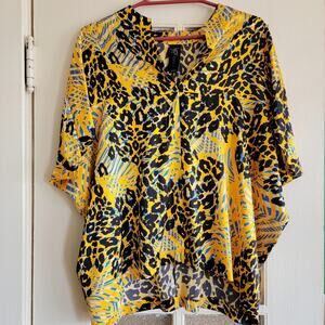 Zero + Maria Cornejo Silk Origami Top Sz 12